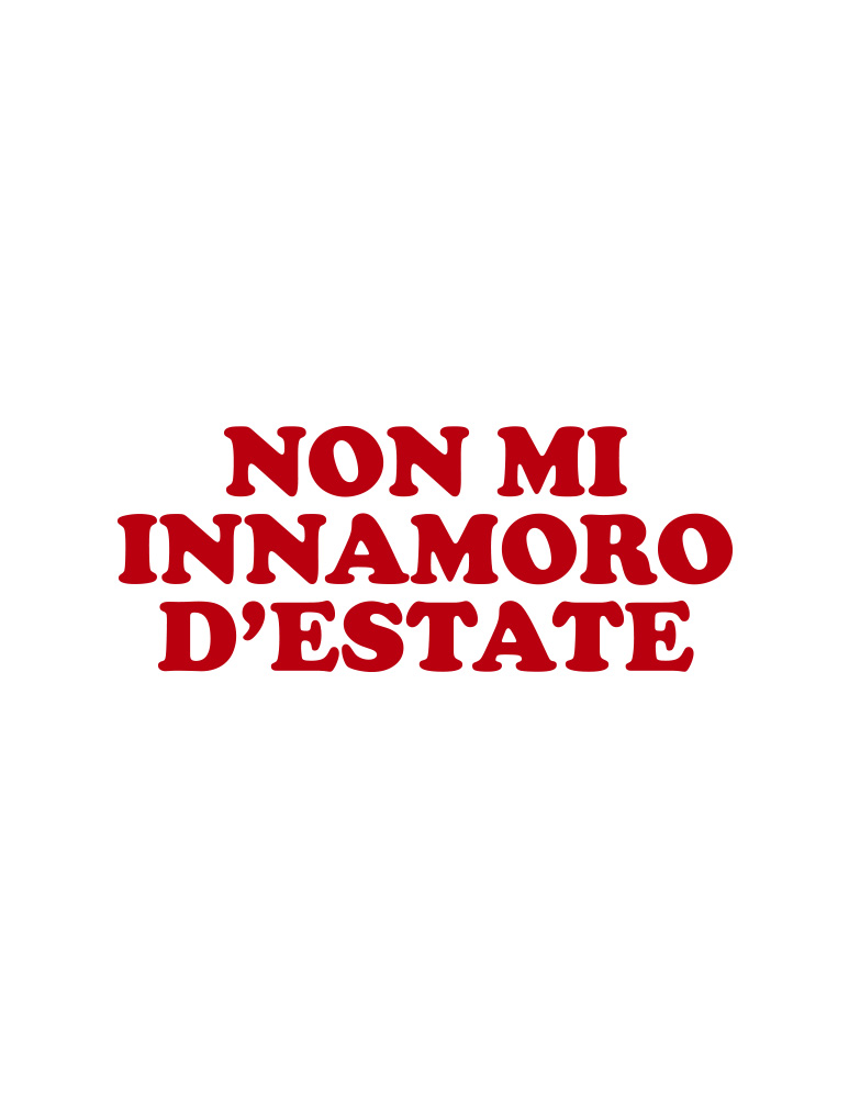 T-shirt "Non mi innamoro d'estate" view 3